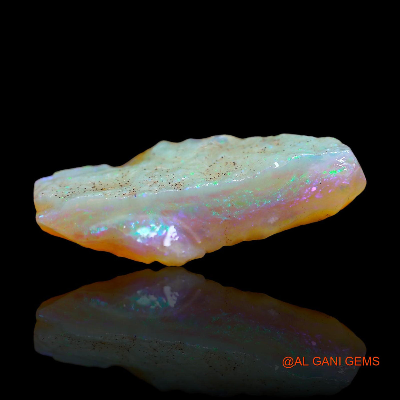 5.00 Cts Unheated Australian Fire Opal Loose Gemstone Fancy Rough Natural 21x10x4 mm RD-433