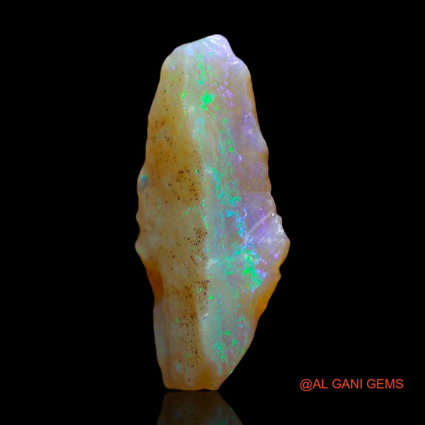 5.00 Cts Unheated Australian Fire Opal Loose Gemstone Fancy Rough Natural 21x10x4 mm RD-433