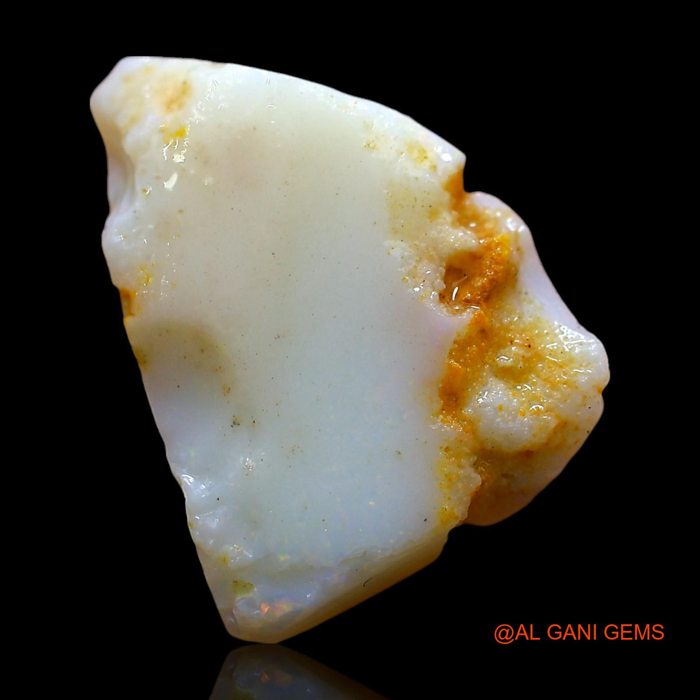 5.00 Cts Natural Australian Fire Opal Fancy Rough Loose Gemstone For Jewelry 18x13x4 mm RD-435