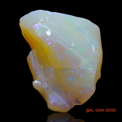Natural Fire Opal Gemstone 6.00 Cts Loose Fancy Rough From Australia 16x13x6 mm RD-436