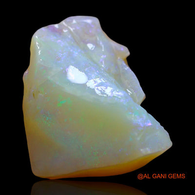 Natural Fire Opal Gemstone 6.00 Cts Loose Fancy Rough From Australia 16x13x6 mm RD-436
