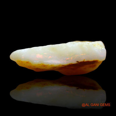 Natural Untreated Fire Opal Loose Gemstone Fancy Rough From Australia 6.00 Cts 18x12x5 mm RD-437