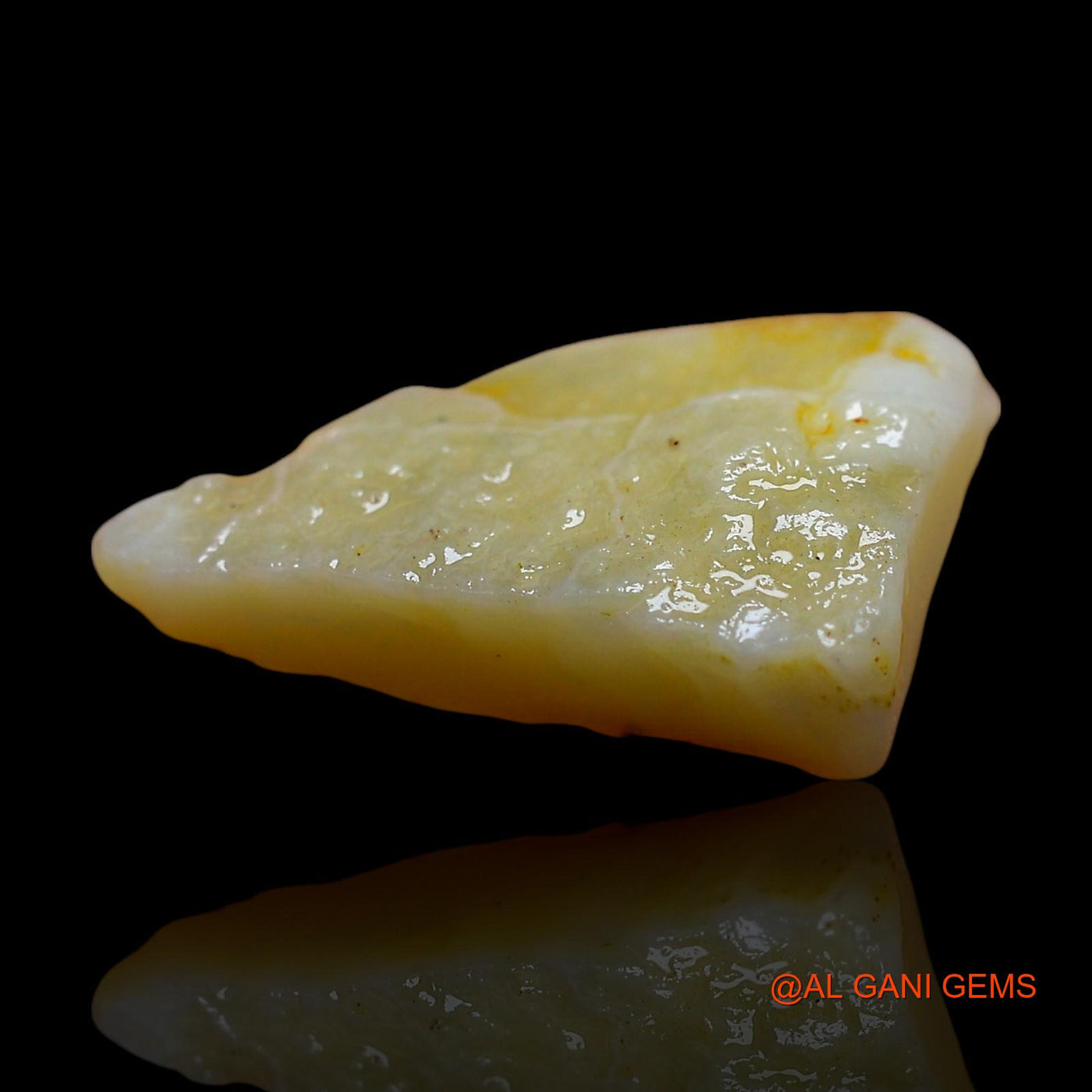 Natural Untreated Fire Opal Loose Gemstone Fancy Rough From Australia 6.00 Cts 18x12x5 mm RD-437