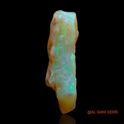 5.00 Cts Natural Australian Fire Opal Loose Gemstone Fancy Rough 16x14x4 mm RD-438