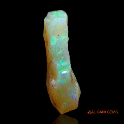 5.00 Cts Natural Australian Fire Opal Loose Gemstone Fancy Rough 16x14x4 mm RD-438