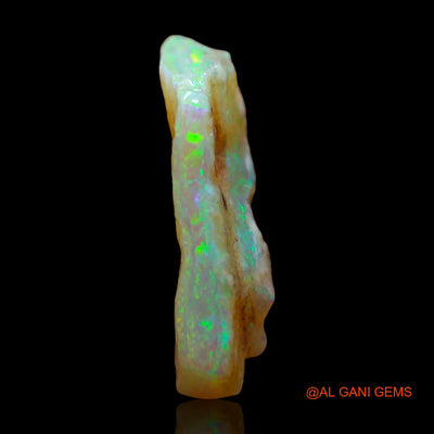 5.00 Cts Natural Australian Fire Opal Loose Gemstone Fancy Rough 16x14x4 mm RD-438