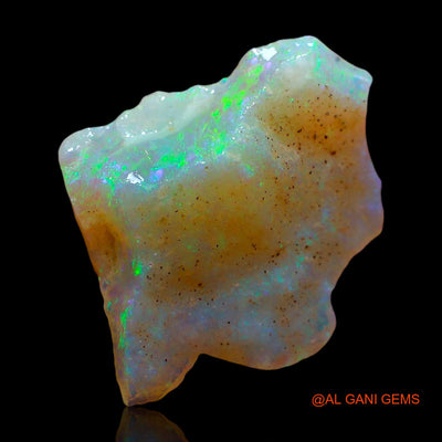 4.00 Cts Natural Australian Fire Opal Loose Gemstone Fancy Rough 19x15x4 mm RD-439