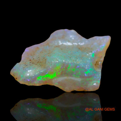 4.00 Cts Natural Australian Fire Opal Loose Gemstone Fancy Rough 19x15x4 mm RD-439