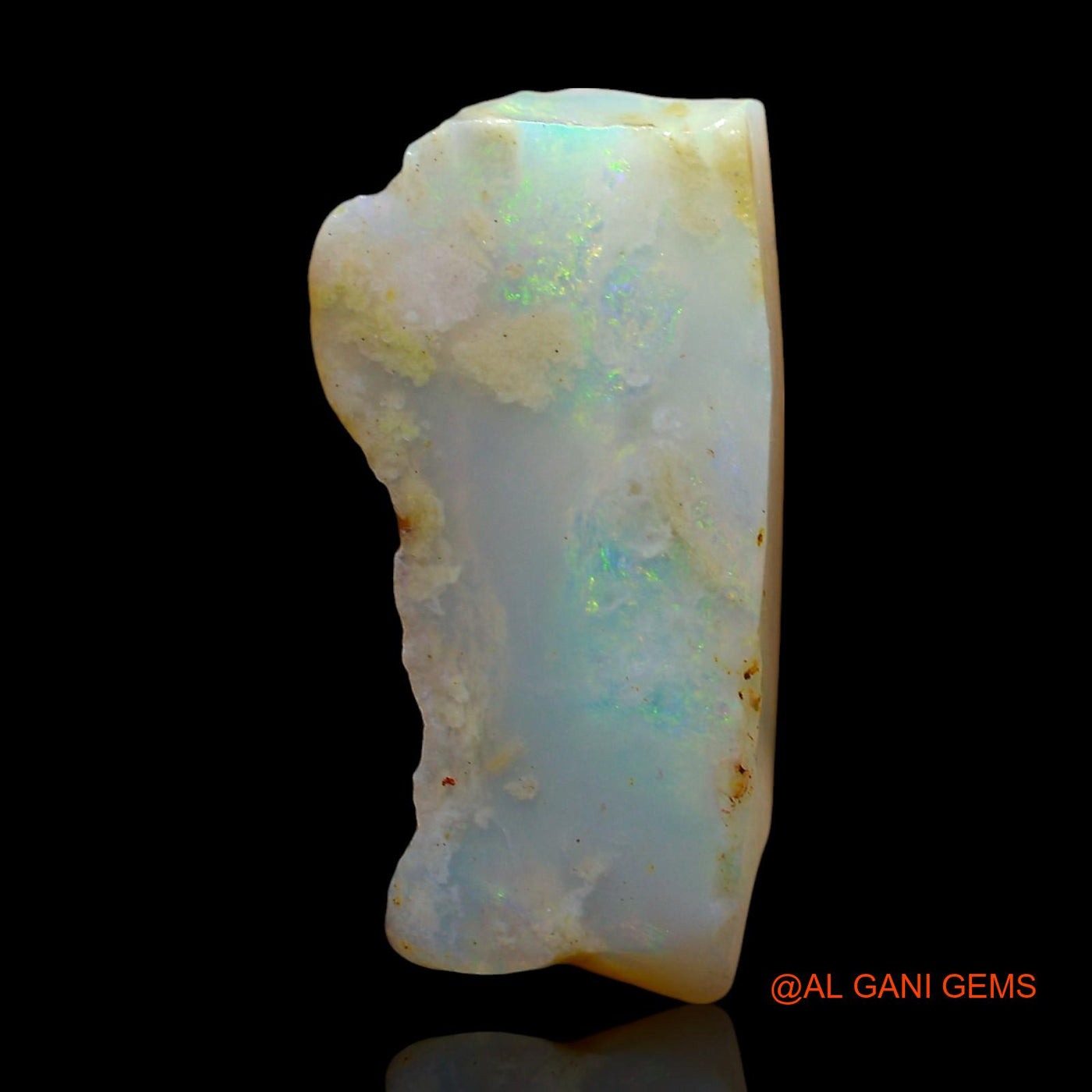 4.00 Cts Natural Australian Fire Opal Loose Gemstone Fancy Rough 17x9x4 mm RD-449