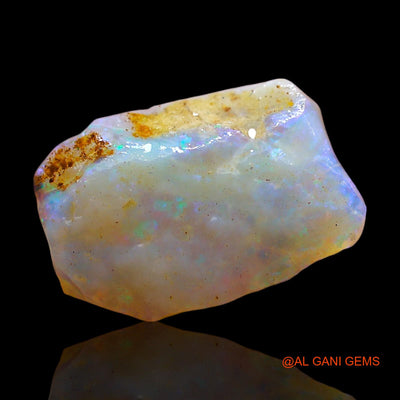 4.00 Cts Natural Australian Fire Opal Loose Gemstone Fancy Rough 16x11x3 mm RD-450