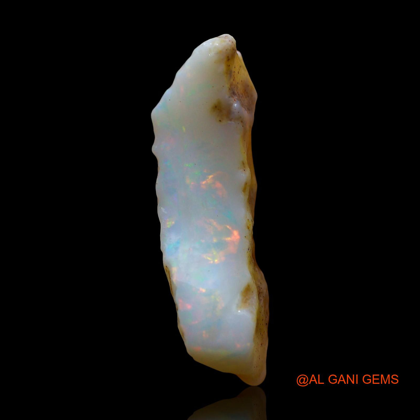 4.00 Cts Unheated Australian Fire Opal Loose Gemstone Fancy Rough Natural 21x6x5 mm RD-452