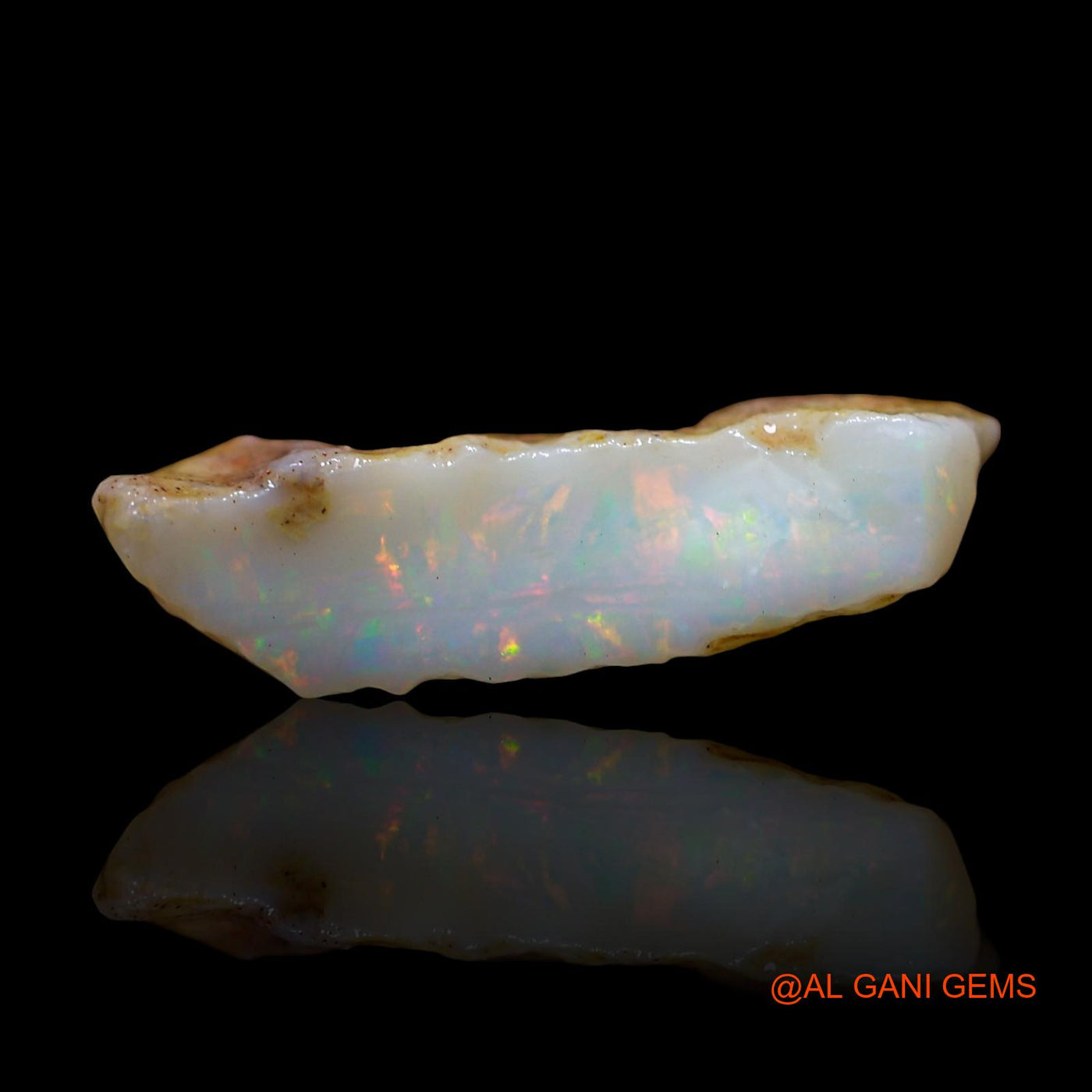 4.00 Cts Unheated Australian Fire Opal Loose Gemstone Fancy Rough Natural 21x6x5 mm RD-452