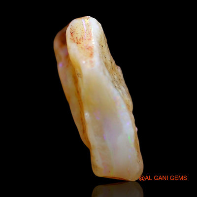 Natural Fire Opal Gemstone 6.00 Cts Loose Fancy Rough From Australia 18x12x5 mm RD-453