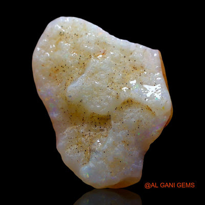 Natural Fire Opal Gemstone 6.00 Cts Loose Fancy Rough From Australia 18x12x5 mm RD-453