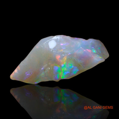 Natural Untreated Fire Opal Loose Gemstone Fancy Rough From Australia 5.00 Cts 17x10x7 mm RD-458
