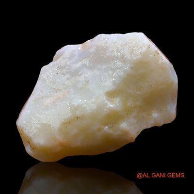 Natural Fire Opal Gemstone 5.00 Cts Loose Fancy Rough From Australia 18x12x5 mm RD-461