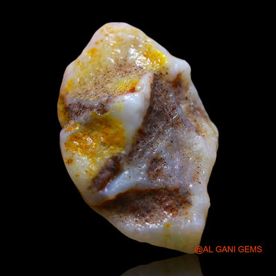 5.00 Cts Natural Australian Fire Opal Fancy Rough Loose Gemstone For Jewelry 19x12x5 mm RD-462