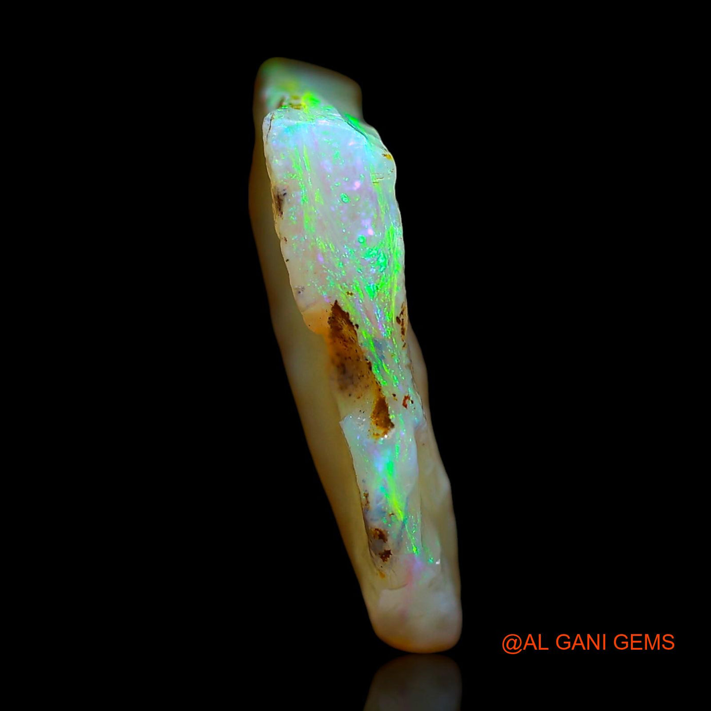3.00 Cts Natural Australian Fire Opal Fancy Rough Loose Gemstone For Jewelry 16x13x3 mm RD-466