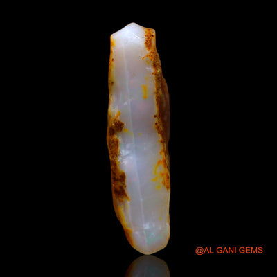 5.00 Cts Natural Australian Fire Opal Loose Gemstone Fancy Rough 21x7x5 mm RD-467