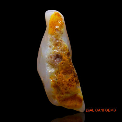 5.00 Cts Natural Australian Fire Opal Loose Gemstone Fancy Rough 21x7x5 mm RD-467