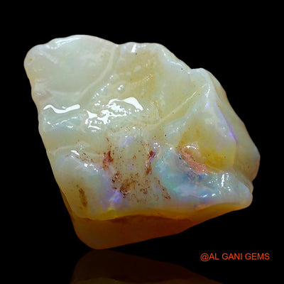5.00 Cts Natural Australian Fire Opal Loose Gemstone Fancy Rough 13x12x6 mm RD-485