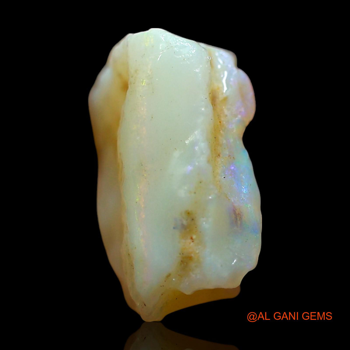 5.00 Cts Natural Australian Fire Opal Loose Gemstone Fancy Rough 13x12x6 mm RD-485