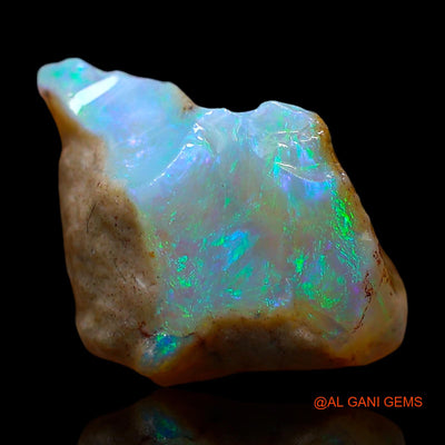 5.00 Cts Natural Australian Fire Opal Fancy Rough Loose Gemstone For Jewelry 16x10x8 mm RD-489