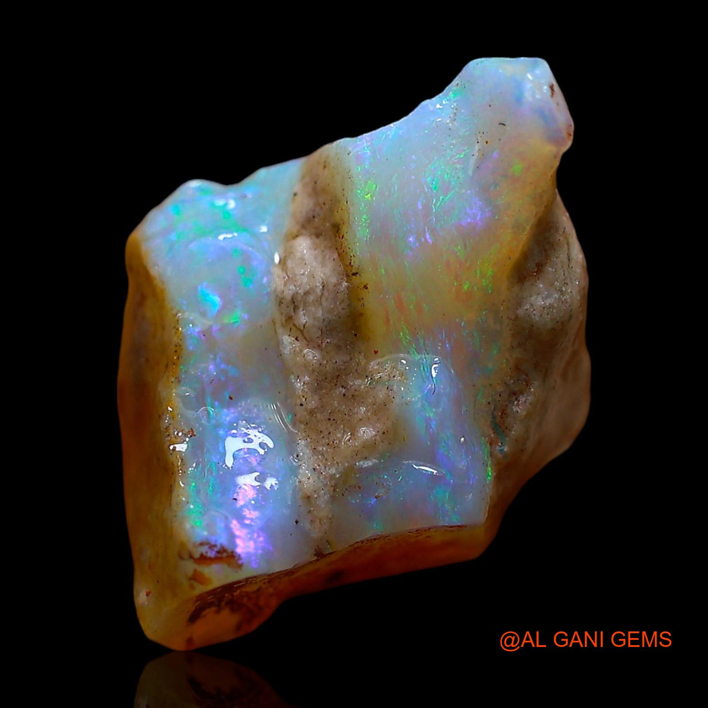 5.00 Cts Natural Australian Fire Opal Fancy Rough Loose Gemstone For Jewelry 16x10x8 mm RD-489
