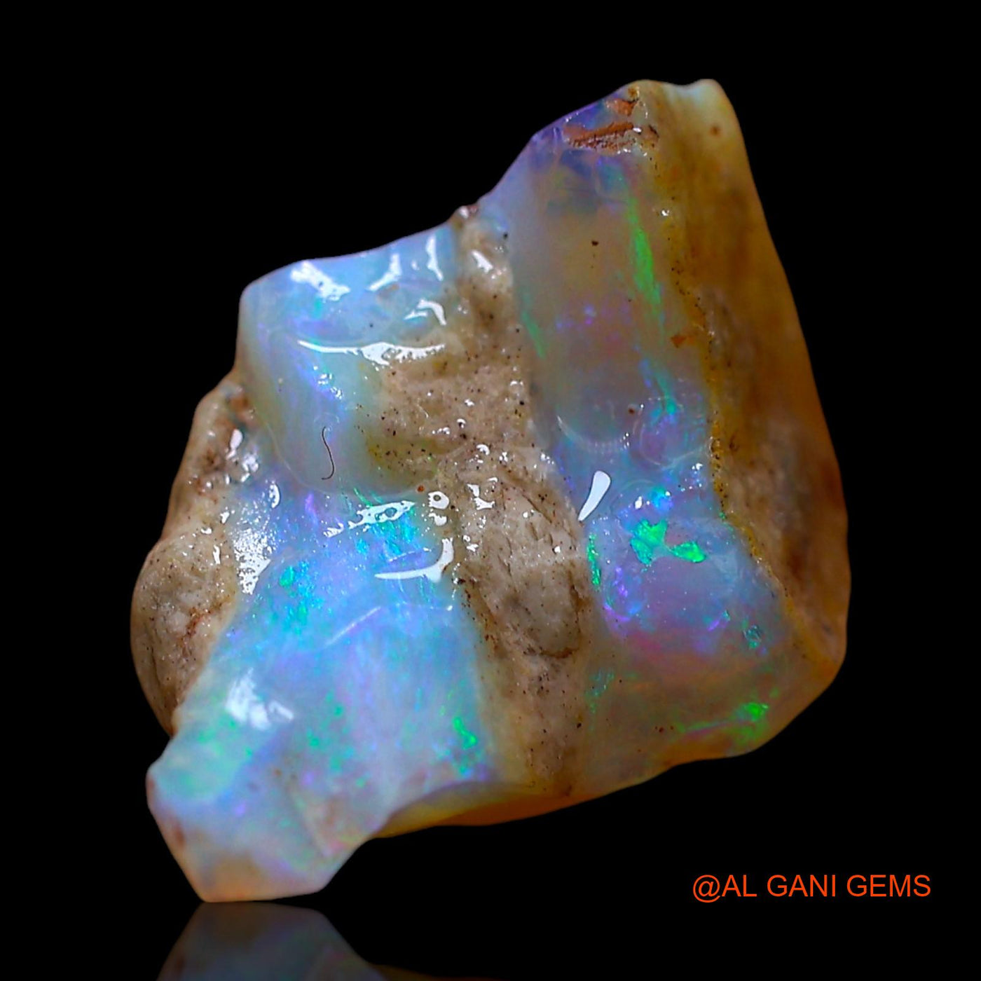 5.00 Cts Natural Australian Fire Opal Fancy Rough Loose Gemstone For Jewelry 16x10x8 mm RD-489