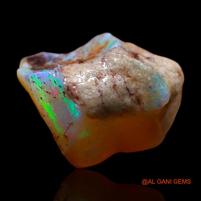 5.00 Cts Natural Australian Fire Opal Fancy Rough Loose Gemstone For Jewelry 16x10x8 mm RD-489