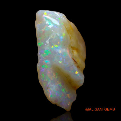 6.00 Cts Natural Australian Fire Opal Loose Gemstone Fancy Rough 17x10x7 mm RD-491