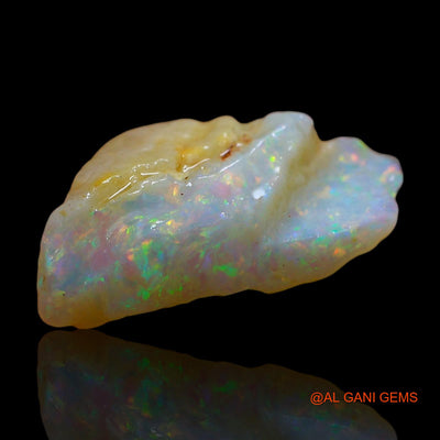 6.00 Cts Natural Australian Fire Opal Loose Gemstone Fancy Rough 17x10x7 mm RD-491