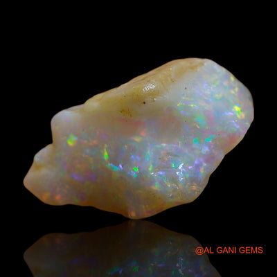 6.00 Cts Natural Australian Fire Opal Loose Gemstone Fancy Rough 17x10x7 mm RD-491