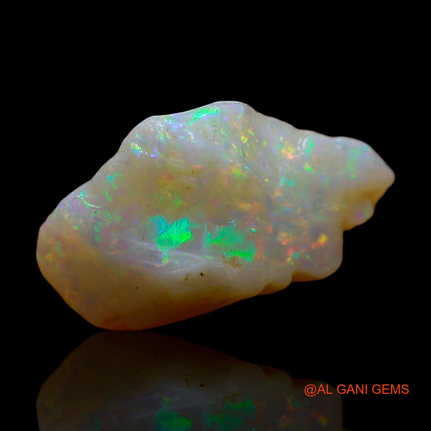 6.00 Cts Natural Australian Fire Opal Loose Gemstone Fancy Rough 17x10x7 mm RD-491