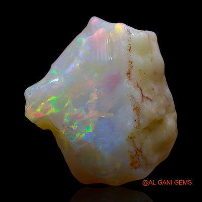Natural Untreated Fire Opal Loose Gemstone Fancy Rough From Australia 5.00 Cts 15x13x5 mm RD-492
