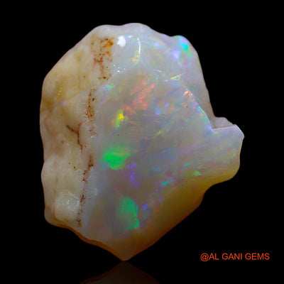 Natural Untreated Fire Opal Loose Gemstone Fancy Rough From Australia 5.00 Cts 15x13x5 mm RD-492