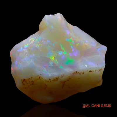 Natural Untreated Fire Opal Loose Gemstone Fancy Rough From Australia 5.00 Cts 15x13x5 mm RD-492