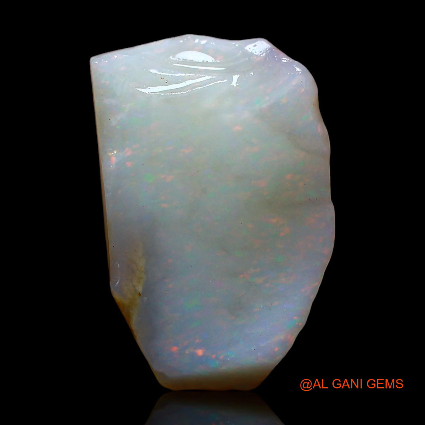 6.00 Cts Natural Australian Fire Opal Loose Gemstone Fancy Rough 16x10x5 mm RD-493