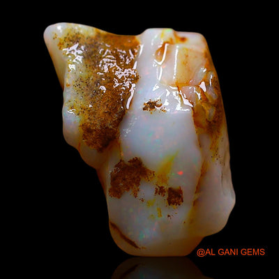 Natural Untreated Fire Opal Loose Gemstone Fancy Rough From Australia 7.00 Cts 13x11x8 mm RD-495