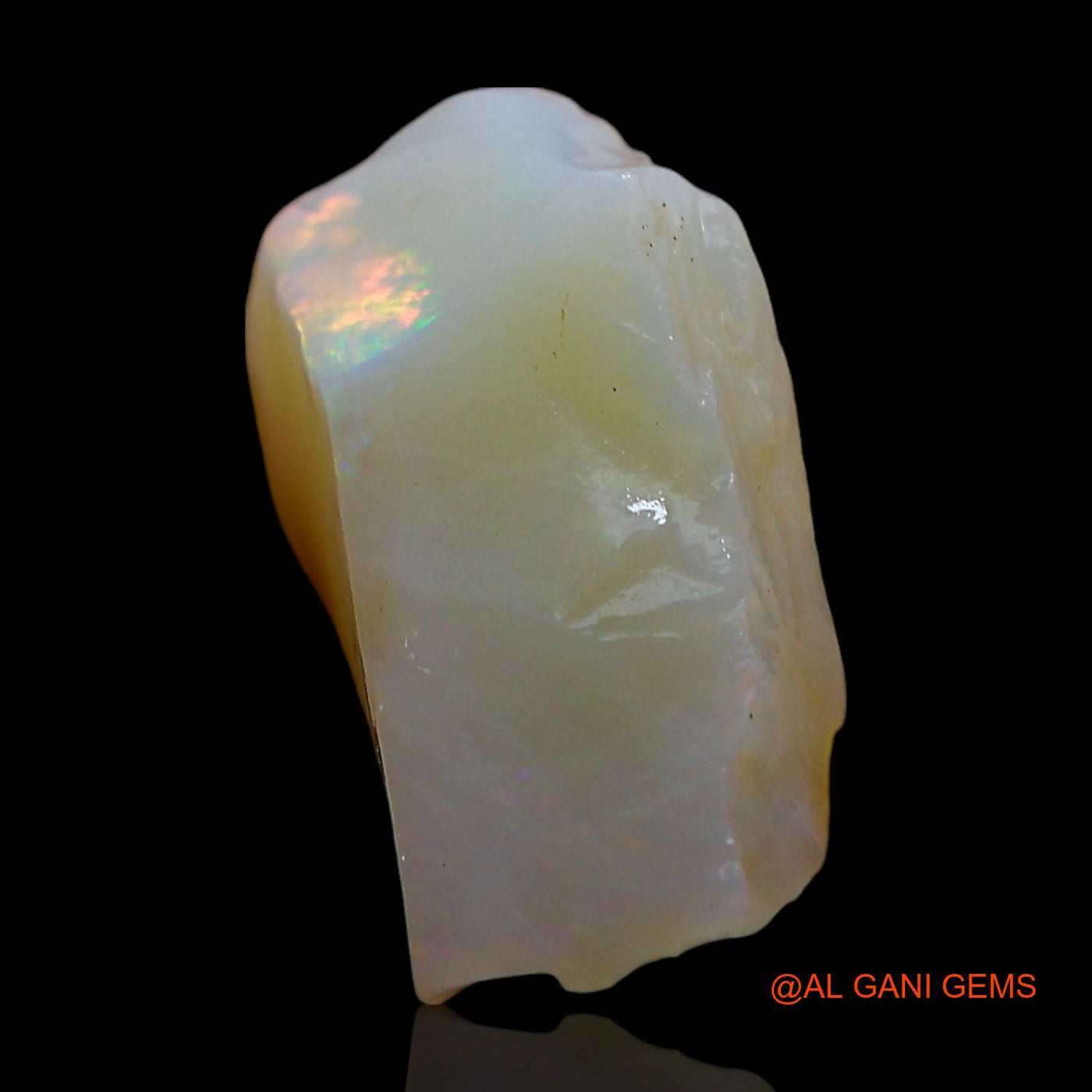 7.00 Cts Natural Australian Fire Opal Loose Gemstone Fancy Rough 16x14x7 mm RD-496