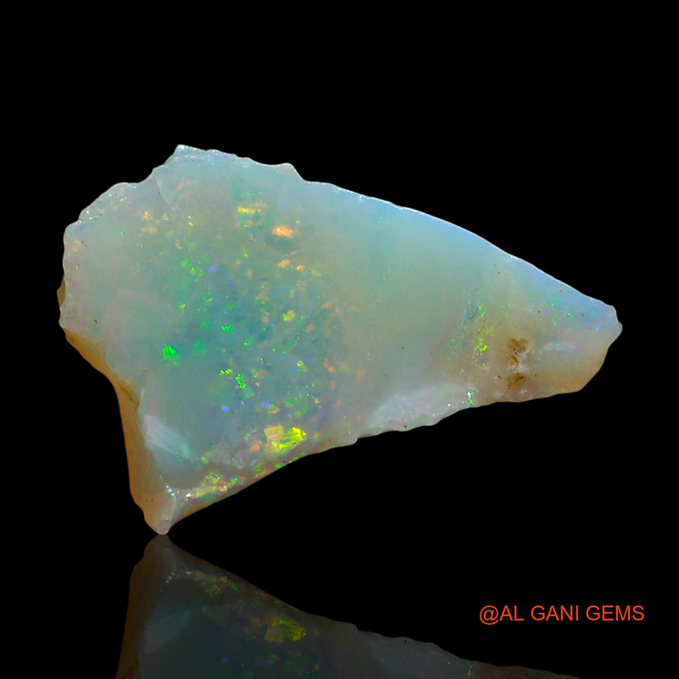 3.00 Cts Natural Australian Fire Opal Loose Gemstone Fancy Rough 17x12x3 mm RD-497