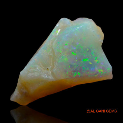 3.00 Cts Natural Australian Fire Opal Loose Gemstone Fancy Rough 17x12x3 mm RD-497