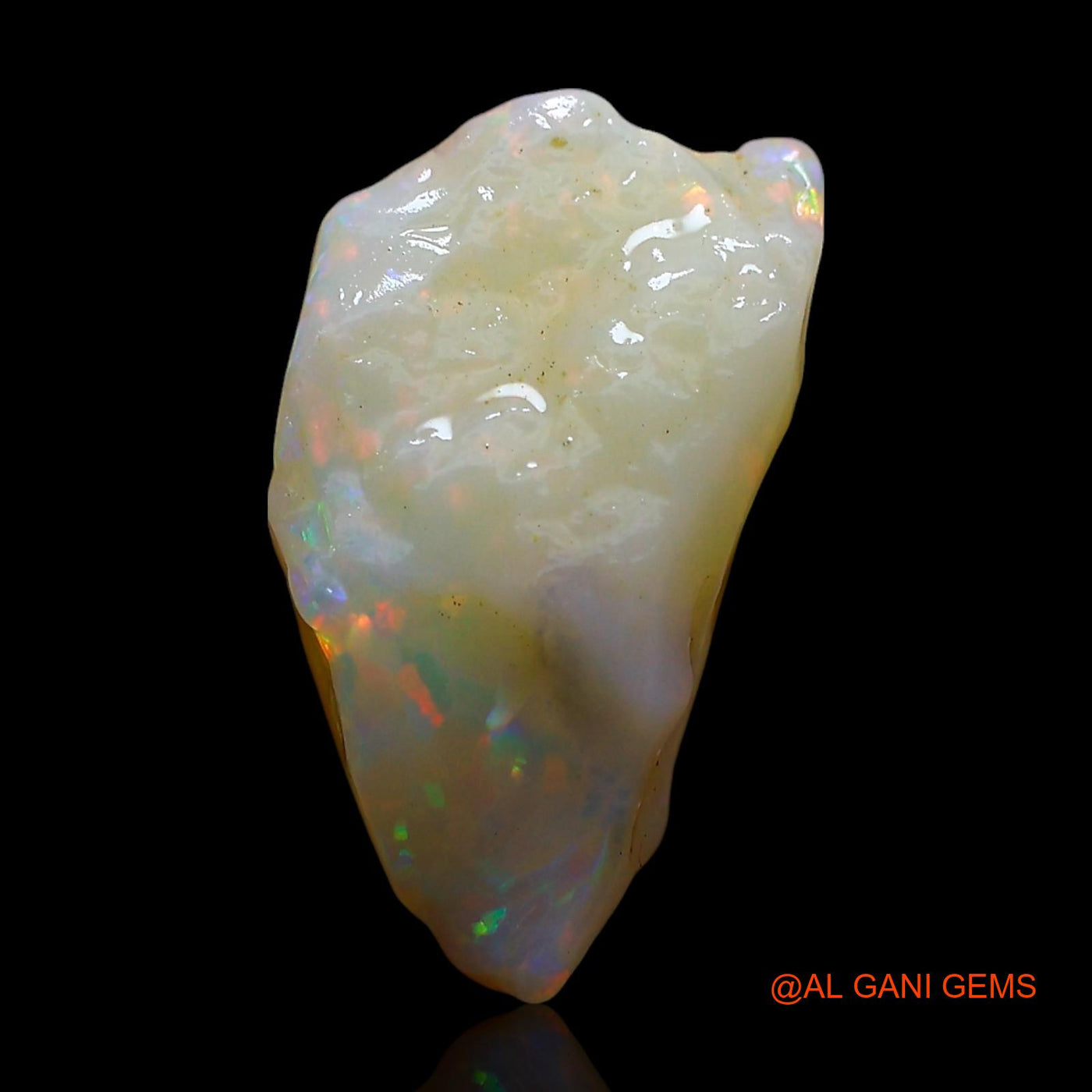 4.00 Cts Unheated Australian Fire Opal Loose Gemstone Fancy Rough Natural 17x9x5 mm RD-498