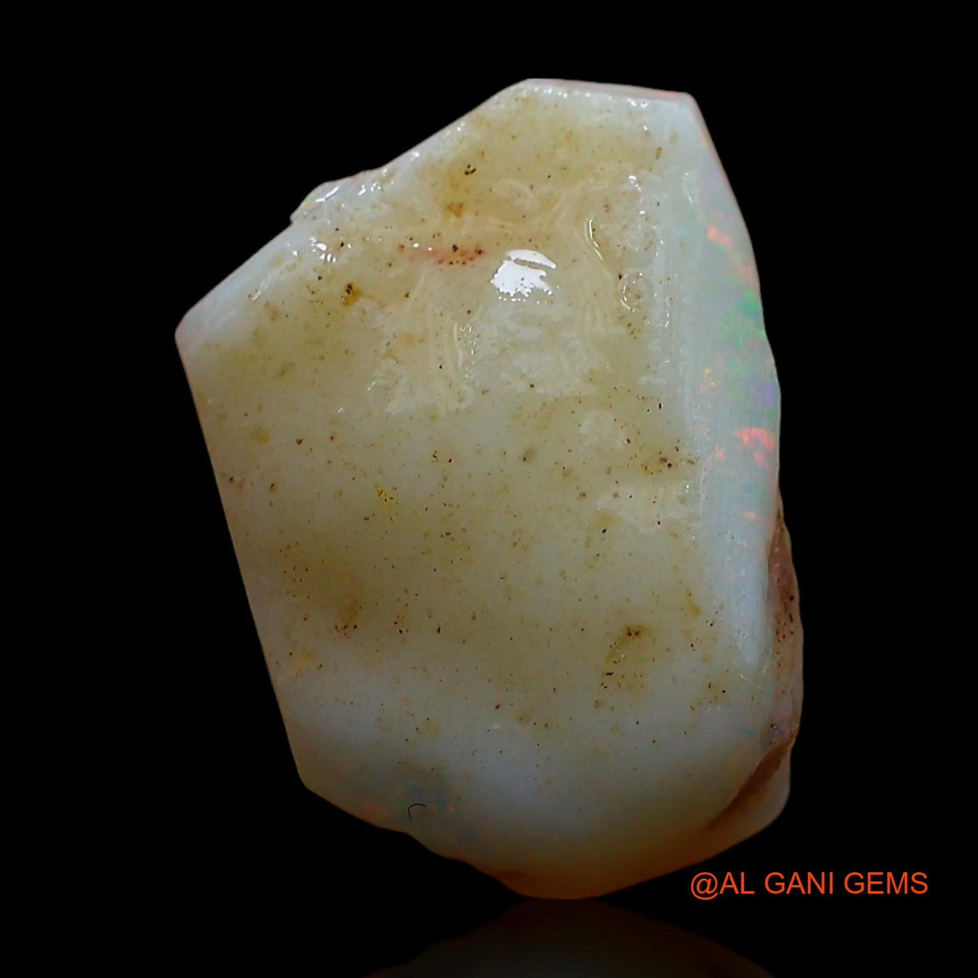 5.00 Cts Natural Australian Fire Opal Fancy Rough Loose Gemstone For Jewelry 16x11x4 mm RD-499