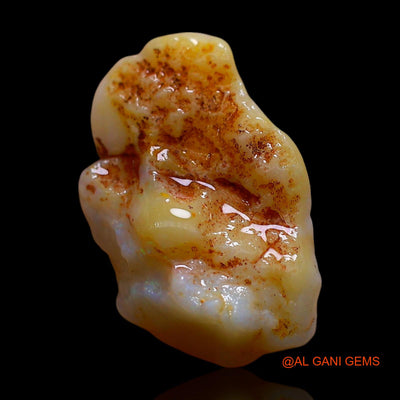 Natural Untreated Fire Opal Loose Gemstone Fancy Rough From Australia 5.00 Cts 16x10x6 mm RD-500