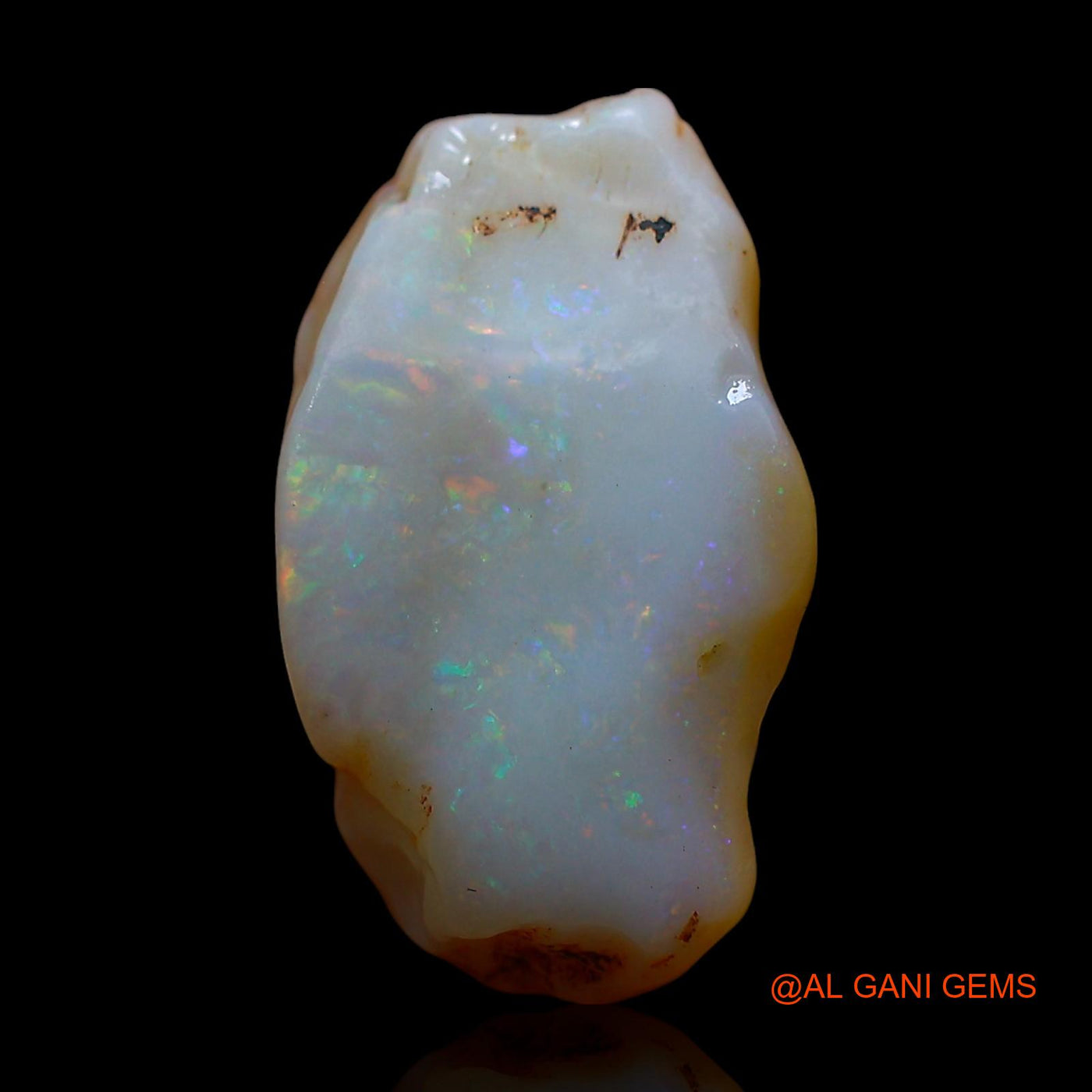 Natural Untreated Fire Opal Loose Gemstone Fancy Rough From Australia 5.00 Cts 16x10x6 mm RD-500