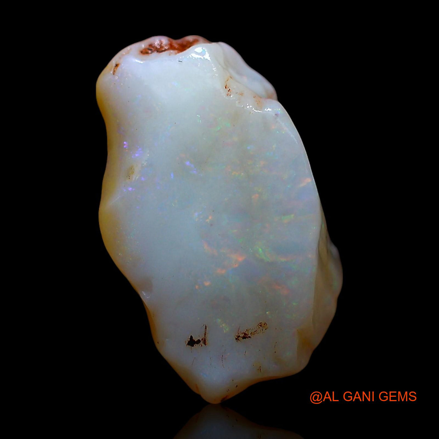 Natural Untreated Fire Opal Loose Gemstone Fancy Rough From Australia 5.00 Cts 16x10x6 mm RD-500