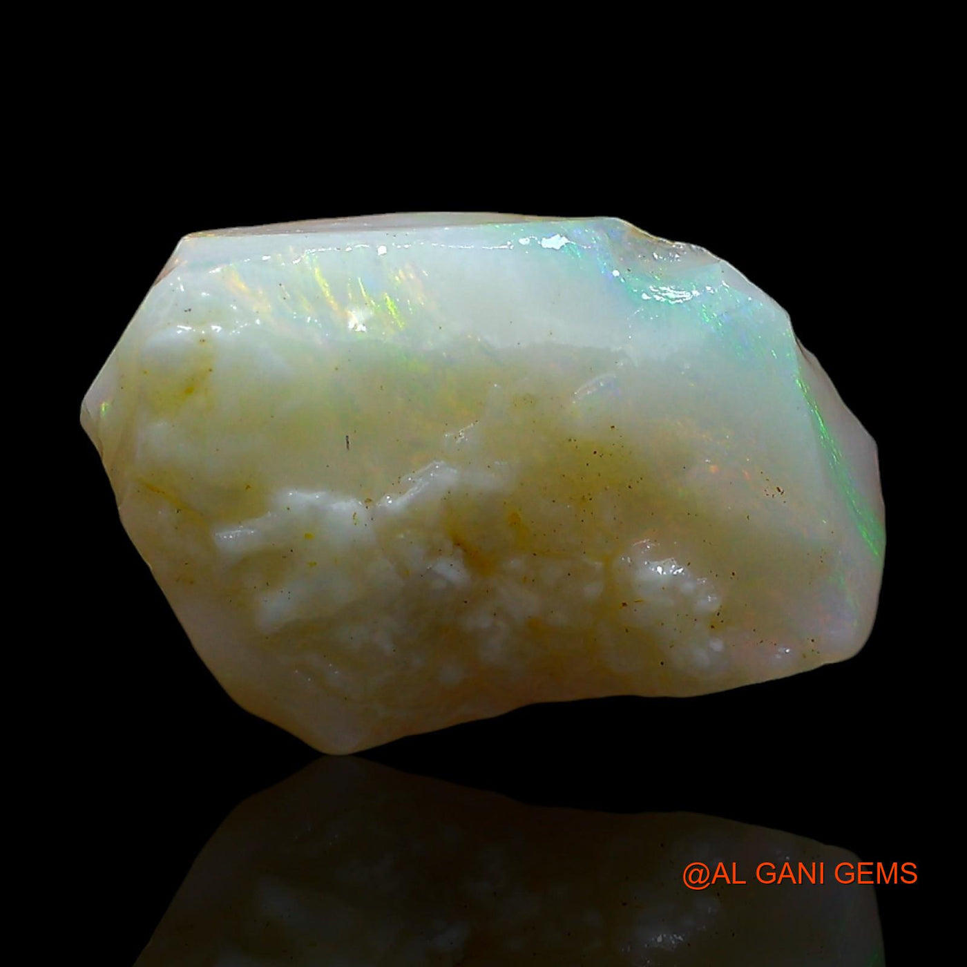 5.00 Cts Natural Australian Fire Opal Loose Gemstone Fancy Rough 17x11x5 mm RD-508