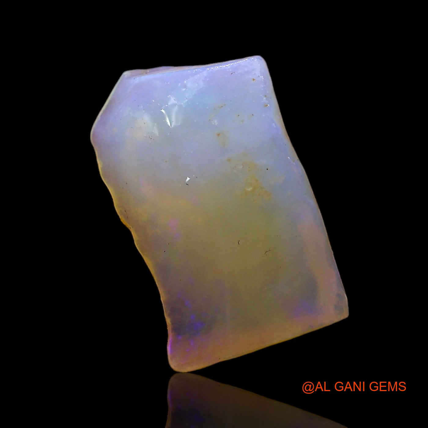 4.00 Cts Natural Australian Fire Opal Fancy Rough Loose Gemstone For Jewelry 14x9x5 mm RD-50