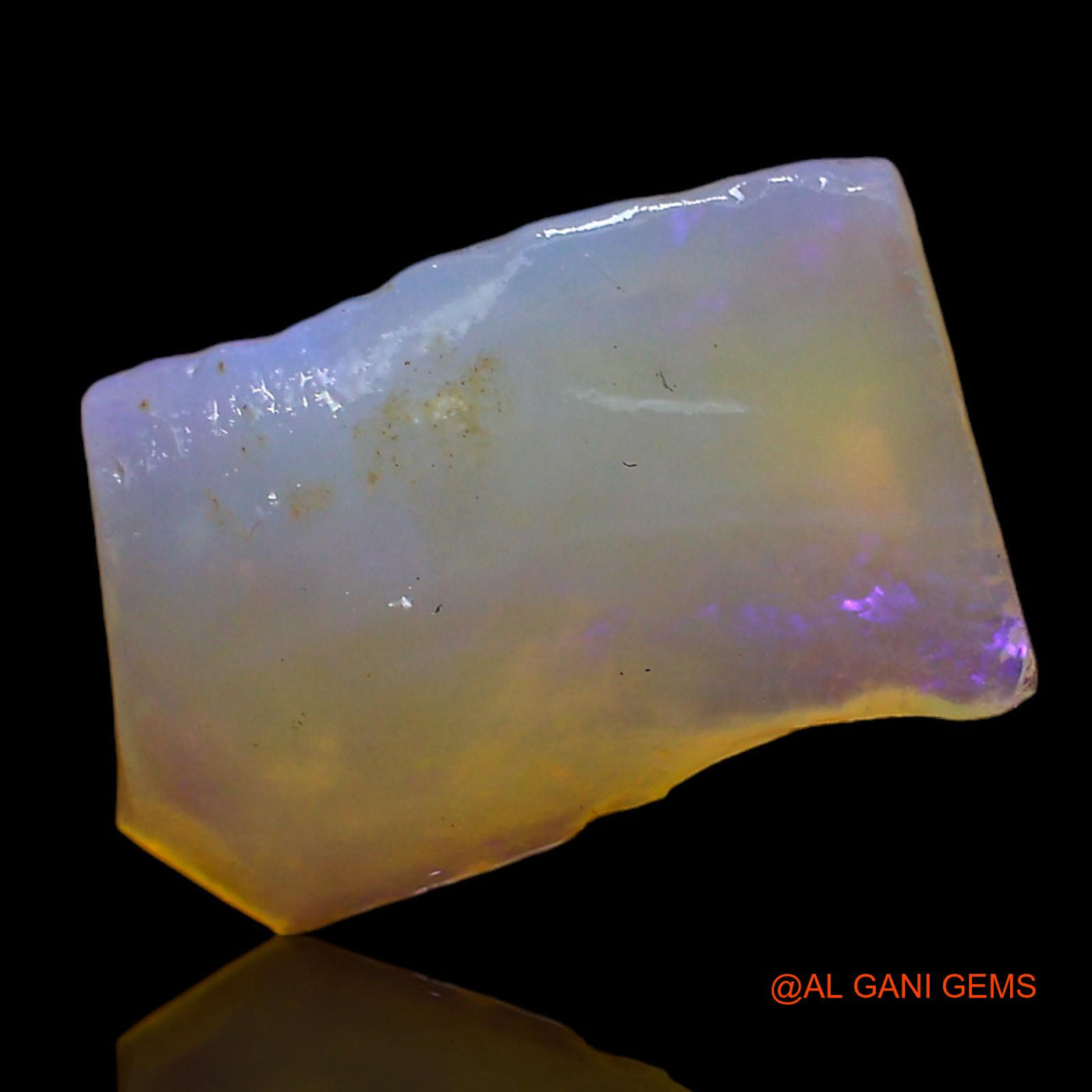 4.00 Cts Natural Australian Fire Opal Fancy Rough Loose Gemstone For Jewelry 14x9x5 mm RD-50